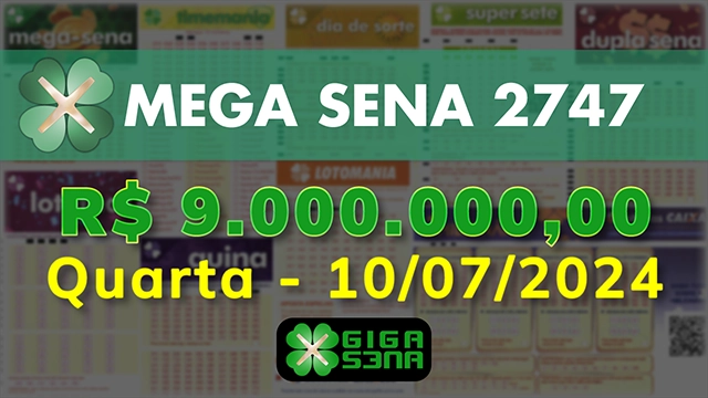 Sorteio da Mega Sena 2747