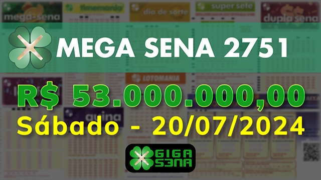 Sorteio da Mega Sena 2751