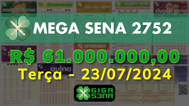 Sorteio da Mega Sena 2752