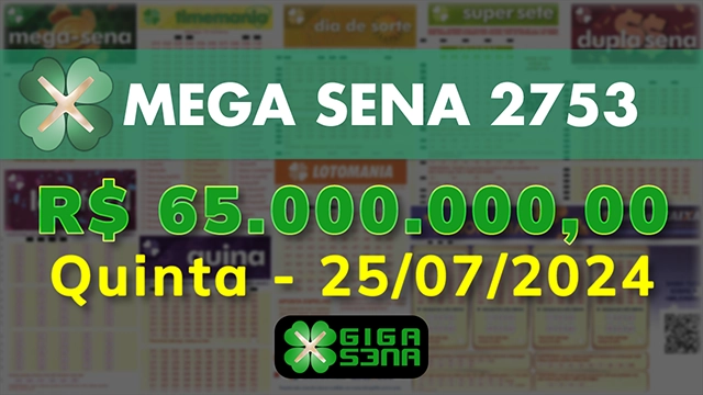 Concurso 2547 da Mega-Sena pode pagar prêmio de R$ 125 milhões