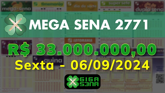 Sorteio da Mega Sena 2771