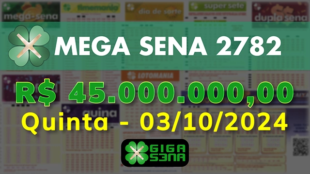 Sorteio da Mega Sena 2782