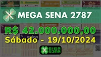 Sorteio da Mega Sena 2787