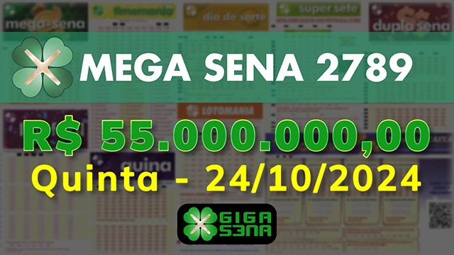 Sorteio da Mega Sena 2789