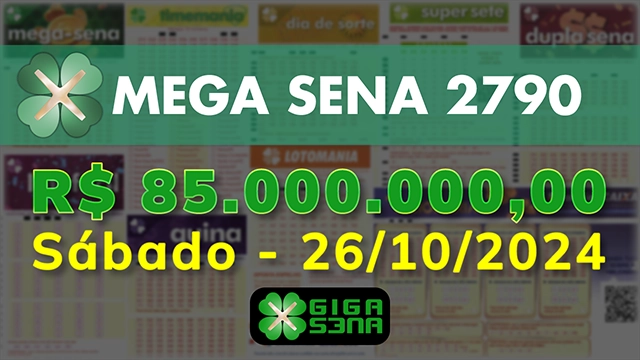 Sorteio da Mega Sena 2790