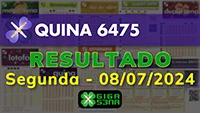 Resultado da Quina 6475