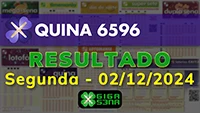 Resultado da Quina 6596