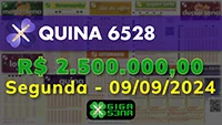 Sorteio da Quina 6528