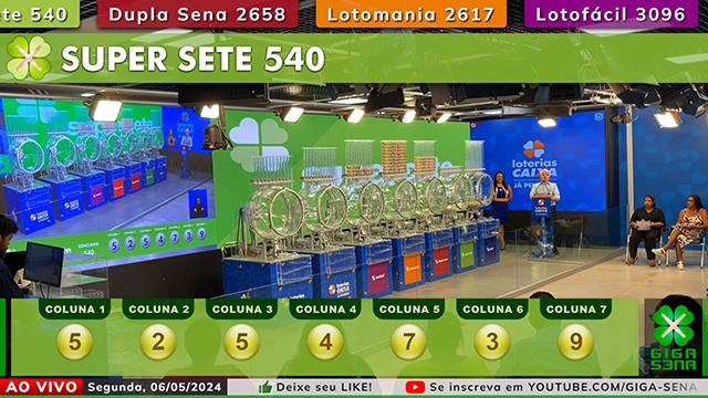 Resultado da Super Sete 540