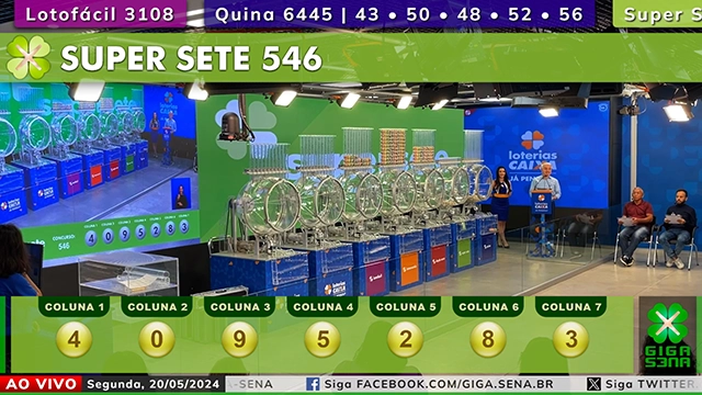 Resultado da Super Sete 546