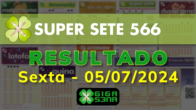 Resultado da Super Sete 566