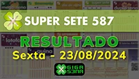 Resultado da Super Sete 587