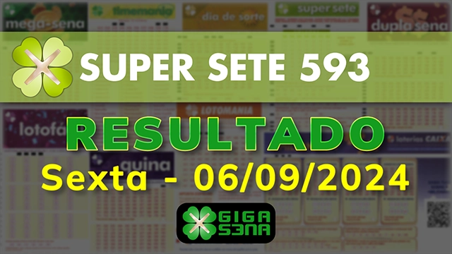 Resultado da Super Sete 593