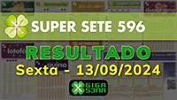 Resultado da Super Sete 596