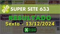 Resultado da Super Sete 633