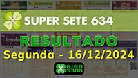 Resultado da Super Sete 634