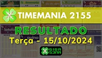 Resultado da Timemania 2155